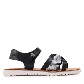 Сандалии Kickers Betty KI-694796-30 S Noir Metallise 83, черный