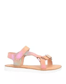 Сандалии Kickers, розовое золото