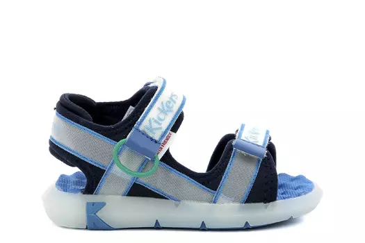 Сандалии Kickjune с регулируемыми ремешками Kickers, синий