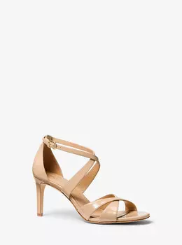 Сандалии Kinsley из искусственной лакированной кожи Michael Kors