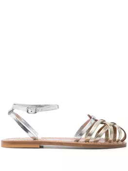 Сандалии Кирении K. Jacques, серебряный