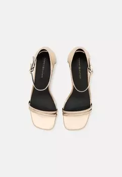 Сандалии KITTEN HEEL METALLIC Tommy Hilfiger, золотой