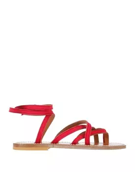 Сандалии Kj, бордовый