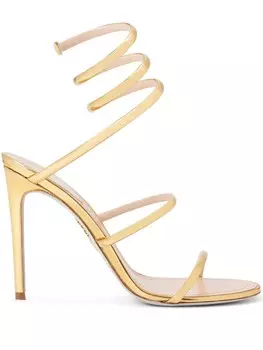 Сандалии Клео Ren Caovilla, золотой