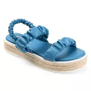 Сандалии Knowles на платформе Journee, синий