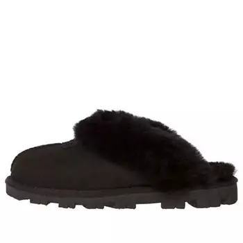 Сандалии кокетливые тапочки одна педаль тапочки Ugg, черный