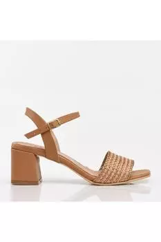 Сандалии - Коричневый - Блок Hoti