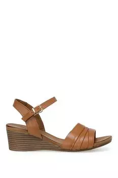 Сандалии - Коричневый - На Танкетке nci