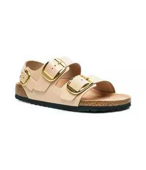 Сандалии кожаные Birkenstock Lena, бежевый
