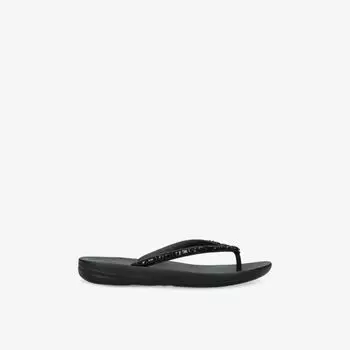 Сандалии кожаные Fitflop Iqushion, черный