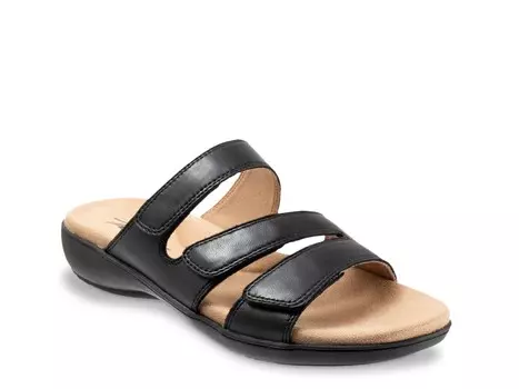 Сандалии кожаные Rose Trotters, черный