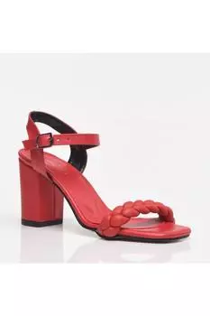Сандалии - Красный - Блок Hoti