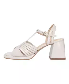 Сандалии кремовые Emanuelle Vee, бежевый