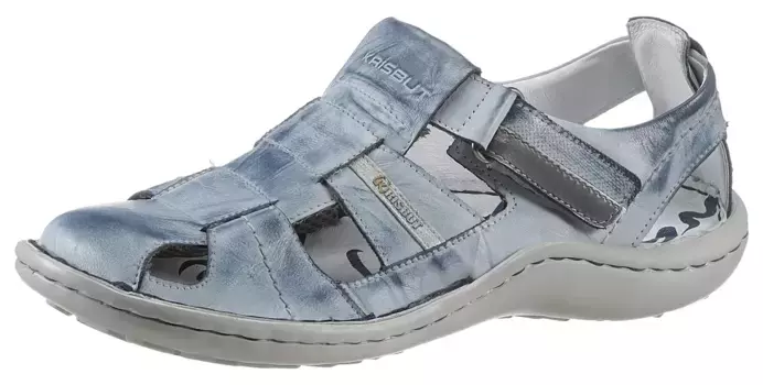 Сандалии KRISBUT, летняя обувь, обувь на липучке, сандалии для отдыха, с застежкой-липучкой, синий