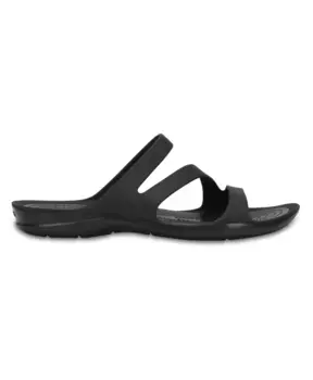 Сандалии крокодилы Swiftwater Crocs, черный