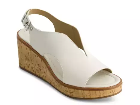 Сандалии Kuarta Wedge Bernardo, White