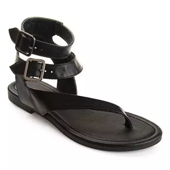 Сандалии Kyle с ремешком на щиколотке Journee, черный