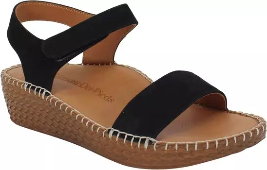 Сандалии L'Amour Des Pieds Yanis, цвет Black Nubuck