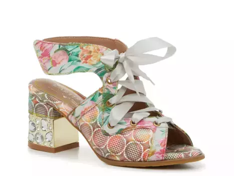 Сандалии L'Artiste Bubbly, розовые/зеленые/многоцветные