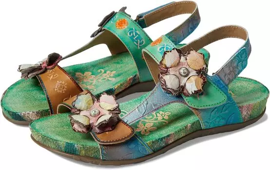 Сандалии L'Artiste by Spring Step Erica, цвет Mint Green Multi