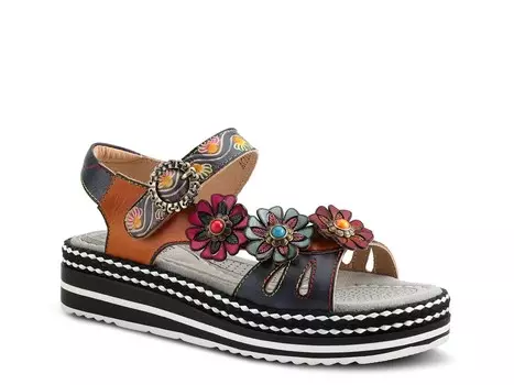 Сандалии L'Artiste by Spring Step Laga на платформе, темно-синий