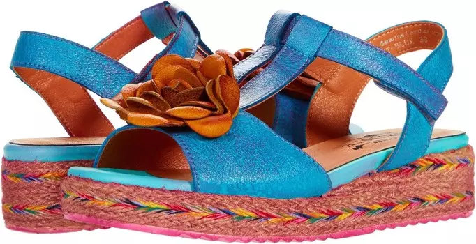Сандалии L'Artiste by Spring Step Tempest, цвет Blue Multi Leather