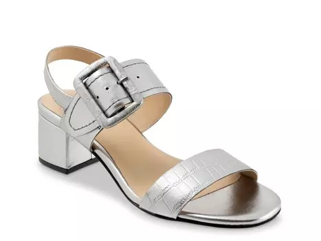 Сандалии Laila Trotters, серебряный металлик