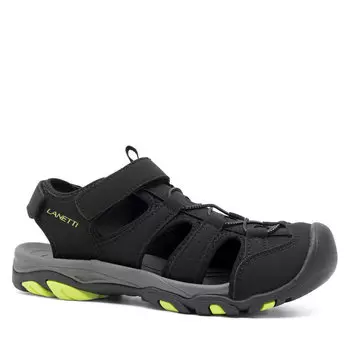 Сандалии Lanetti, черный