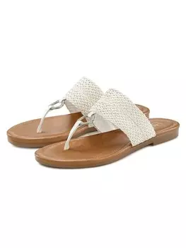 Сандалии LASCANA, белый