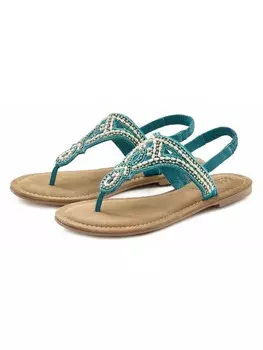 Сандалии LASCANA, бирюзовый