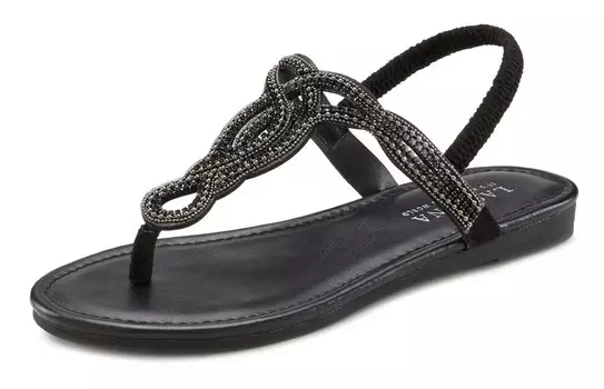 Сандалии Lascana, черный