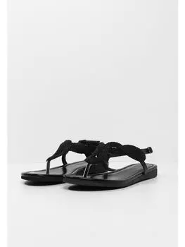 Сандалии LASCANA, черный