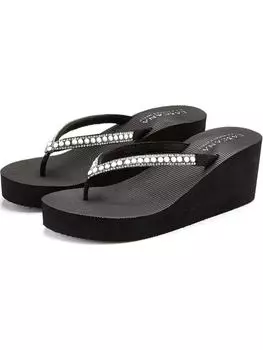 Сандалии LASCANA, черный