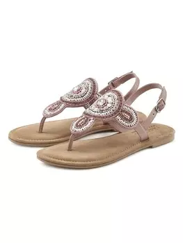 Сандалии LASCANA, цвет altrosa