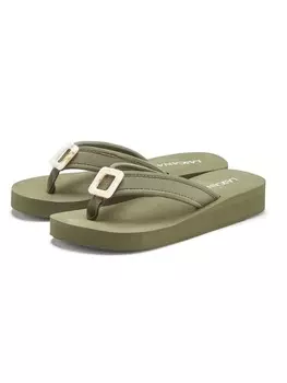 Сандалии LASCANA, цвет olivgrn