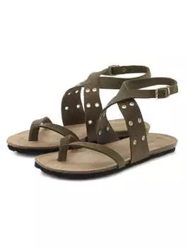 Сандалии LASCANA, оливковый