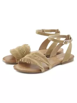 Сандалии LASCANA Sandale, бежевый