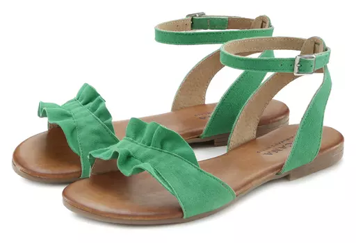Сандалии LASCANA Sandale, зеленый