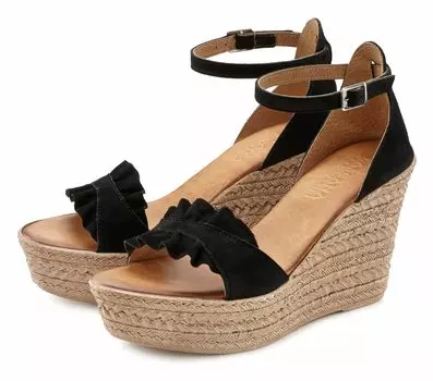 Сандалии LASCANA Sandalette, черный