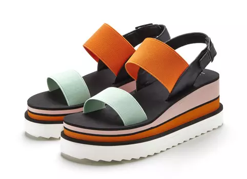 Сандалии LASCANA Sandalette, цвет multi