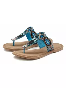 Сандалии LASCANA, синий