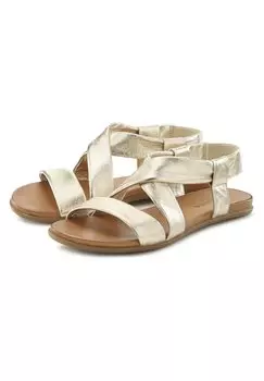 Сандалии LASCANA, золотой