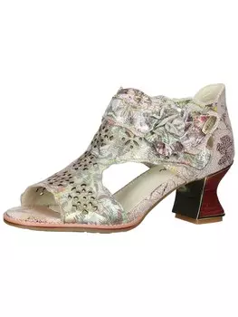 Сандалии Laura Vita, пастельно-зеленый/светло-розовый