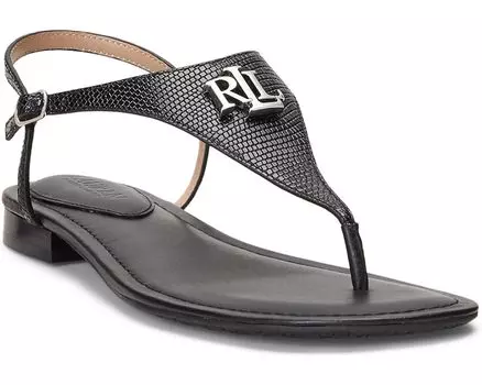 Сандалии LAUREN Ralph Lauren Ellington Sandal, черный
