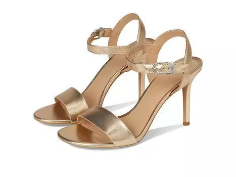 Сандалии Lauren Ralph Lauren Gwen Metallic Nappa Leather Sandals, цвет Platinum