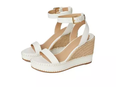 Сандалии Lauren Ralph Lauren Hilarie Calfskin Espadrille, цвет Snow White