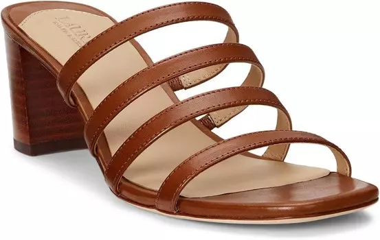 Сандалии Lauren Ralph Lauren Kimmi Sandals, цвет Deep Saddle Tan