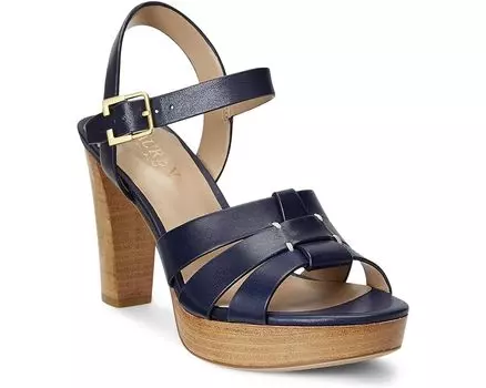 Сандалии LAUREN Ralph Lauren Soffia Heel, цвет French Navy