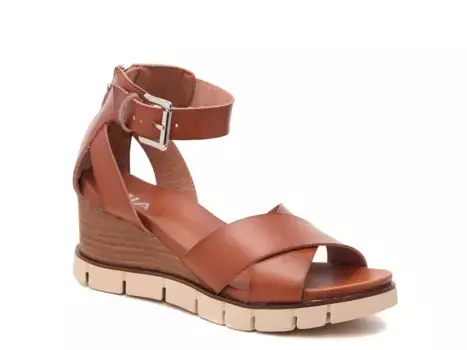 Сандалии Lauri Wedge Sandal Mia, цвет cognac