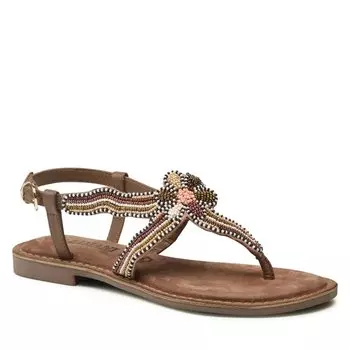 Сандалии Lazamani, бежевый